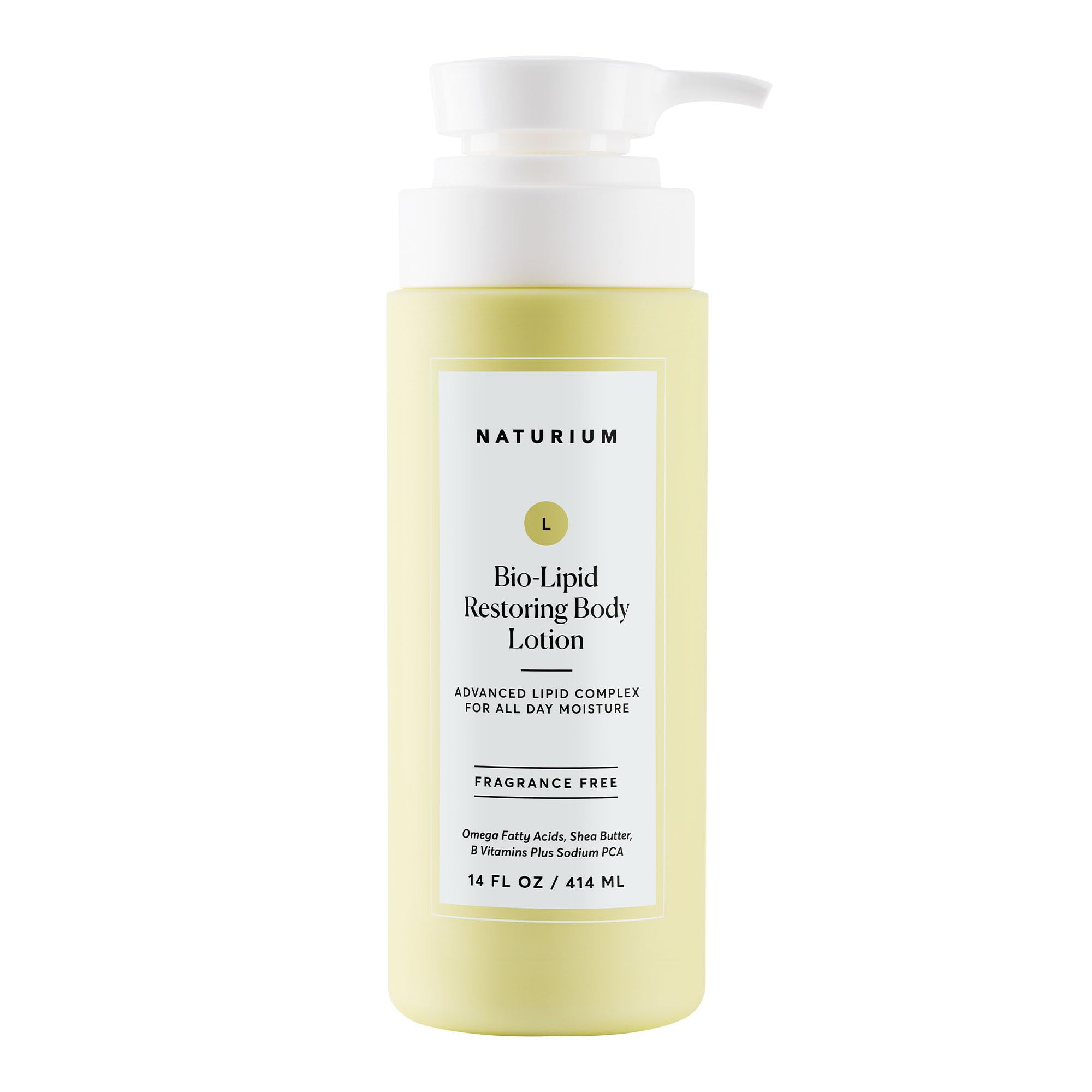 Naturium Bio-Lipid Restoring Moisturizing Body Lotion with Shea Butter, Fragrance Free, 14 oz | Amazon (US)