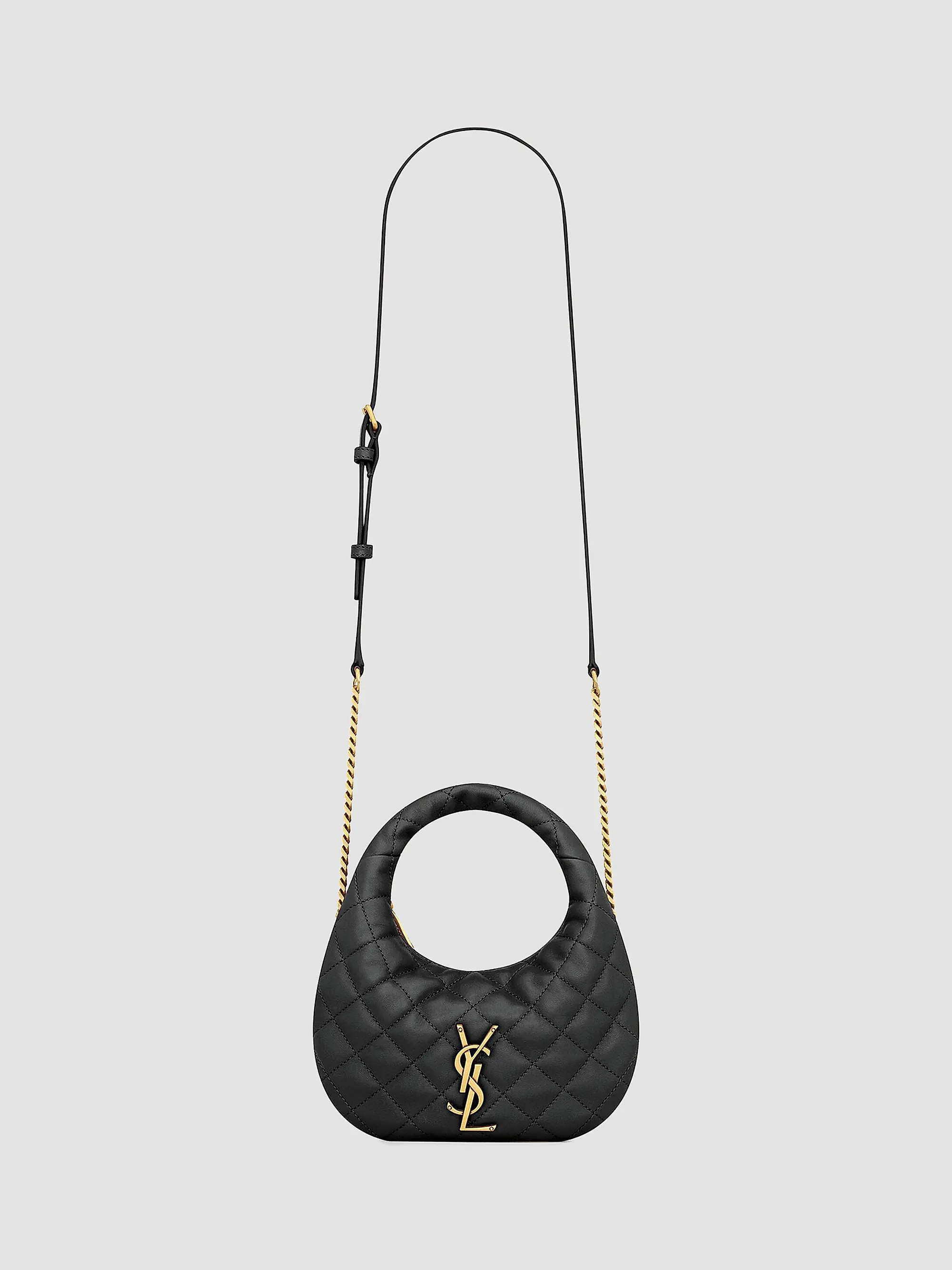 Saint Laurent Icarino Mini Top Handle Bag in Quilted Nappa | Saks Fifth Avenue | Saks Fifth Avenue