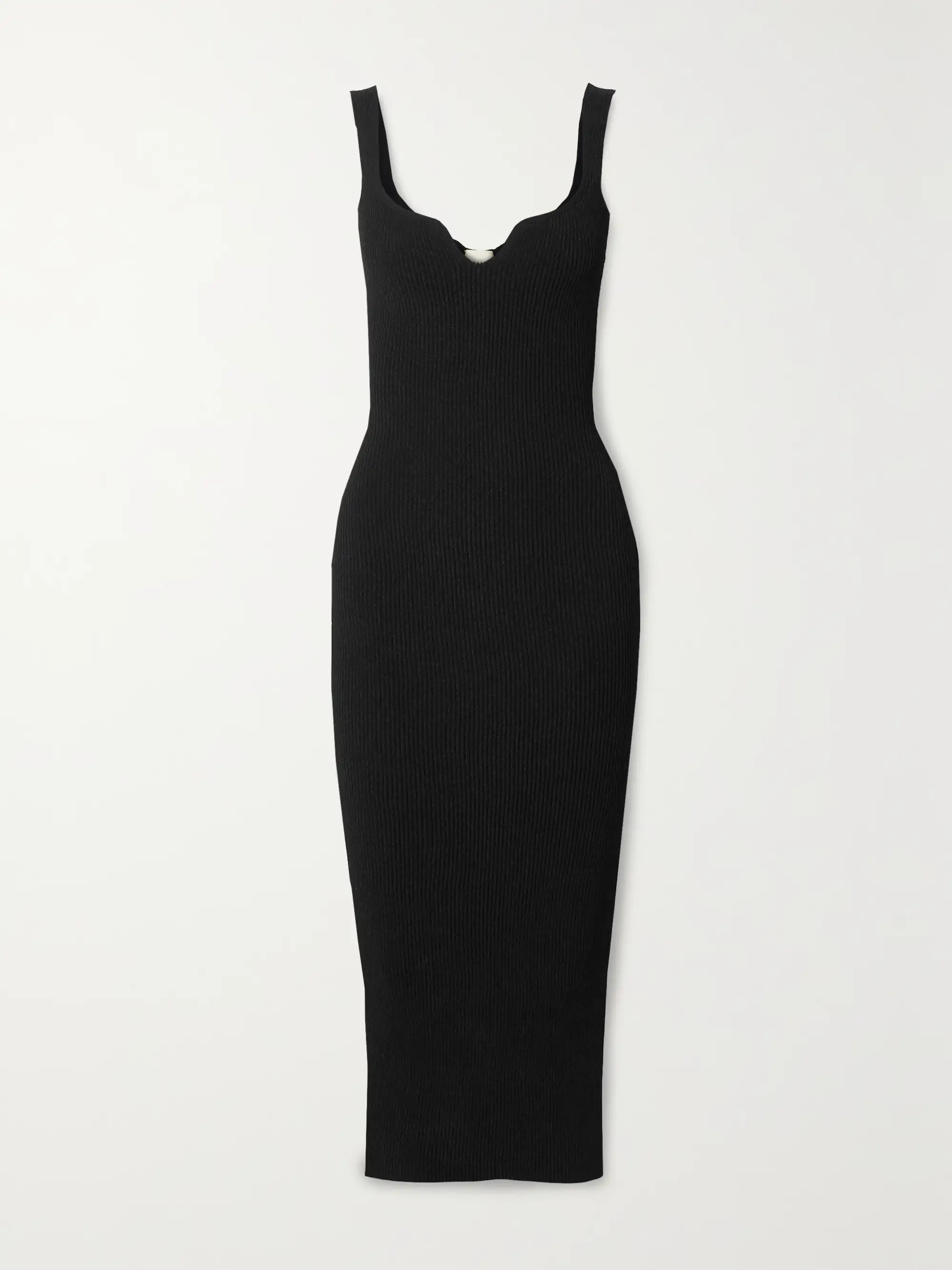 Nina ribbed-knit midi dress | NET-A-PORTER (US)