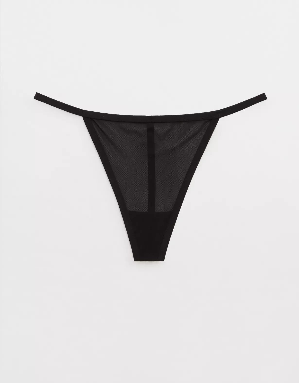 SMOOTHEZ Mesh String Thong Underwear | Aerie