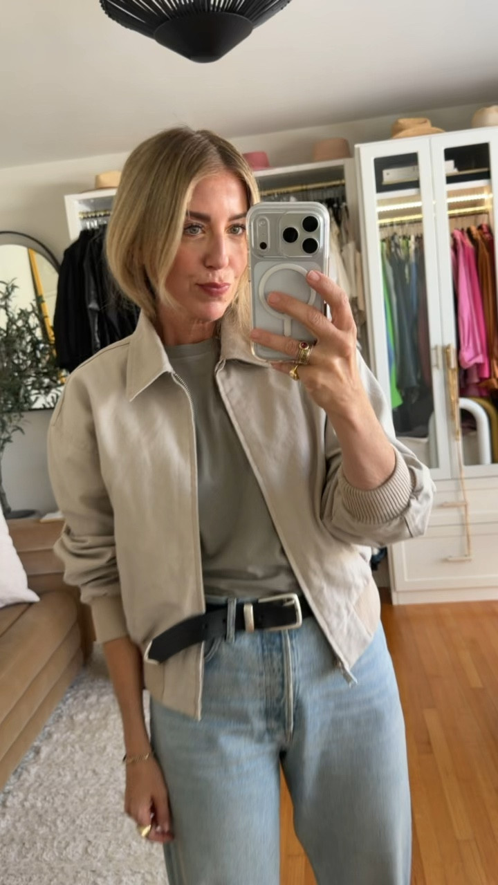 All you need is a good pair of jeans and a light jacket to be set. Love this look for the spring and it’s so easy to throw together! 

#LTKootd #LTKSaleAlert #LTKgrwm