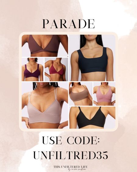 The most comfortable bralettes  that I own, no wires and fit true to size. Use code unfiltered35 for 35% off. I’m in size large 

#LTKcurves #LTKsalealert #LTKunder50