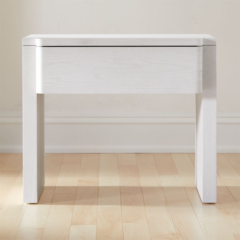 Fore Bleached Ash Nightstand + Reviews | CB2 | CB2