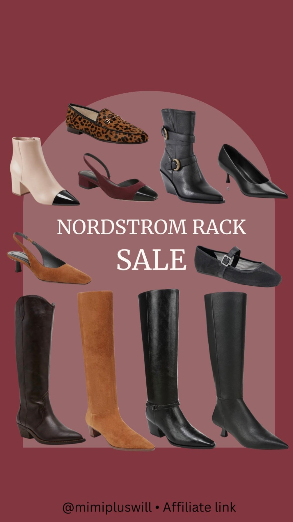Nordstrom rack up to 85% off clearance shoes!

Boots | western boots | knee high | ballet flats | booties 
Follow @mimipluswill for more! 

#LTKSaleAlert #LTKdayinmylife #LTKSeasonal