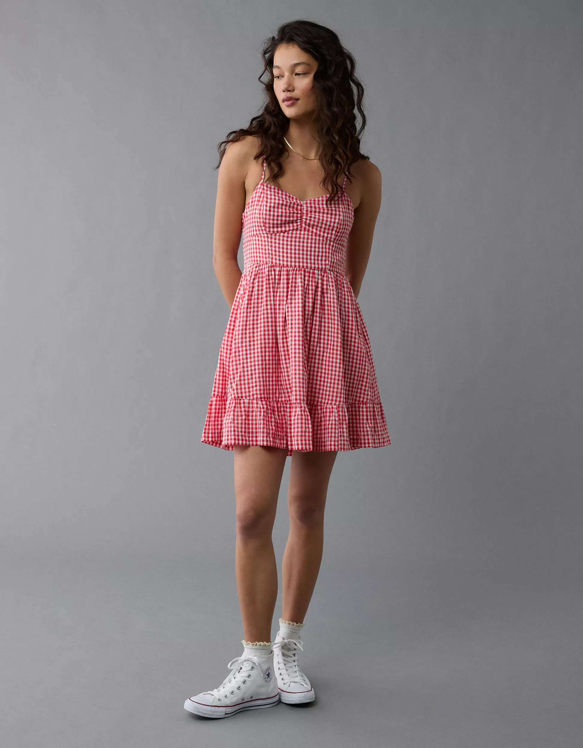 AE Catie Corset Mini Dress | American Eagle Outfitters (US & CA)