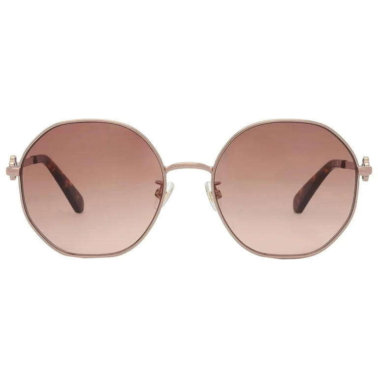 Kate Spade VENUS/F/S 0AU2 HA Women's Red Gold Plastic Sunglasses | Walmart (US)