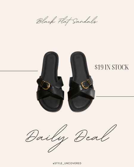 This Summer Sandal deal is just too good not to share!

Just $19 these black flat sandals will carry you through Spring & Summer and let’s not forget vacations!

Black sandals, buckle sandals, flat sandals 



#LTKfindsunder50 #LTKsalealert #LTKshoecrush