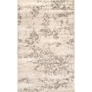 nuLOOM Vintage Freja 9 ft. x 12 ft. Beige Living Room/Bedroom/Dining Room Area Rug OWMN06B-9012 -... | The Home Depot