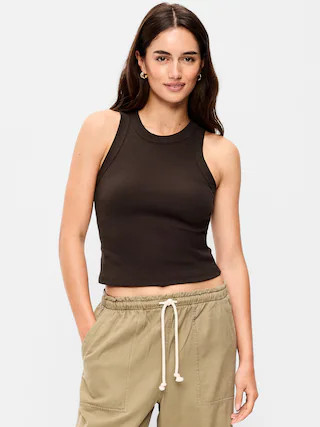 Snug Crop Tank Top | Old Navy (US)