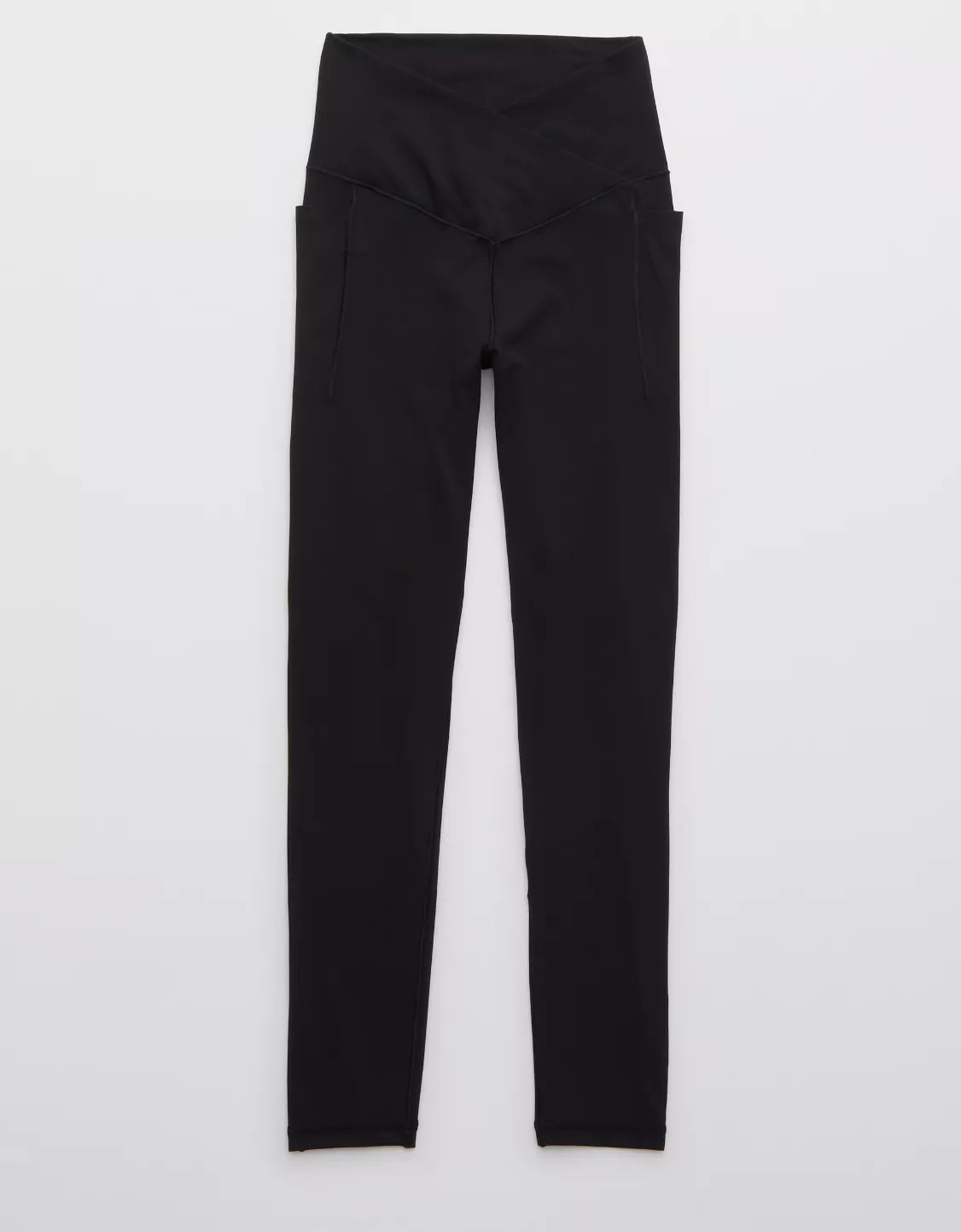 OFFLINE By Aerie Real Me Xtra Crossover High Waisted Pocket Legging | Aerie