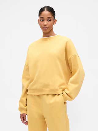 Relaxed Wedge Crewneck Sweatshirt | Gap Factory