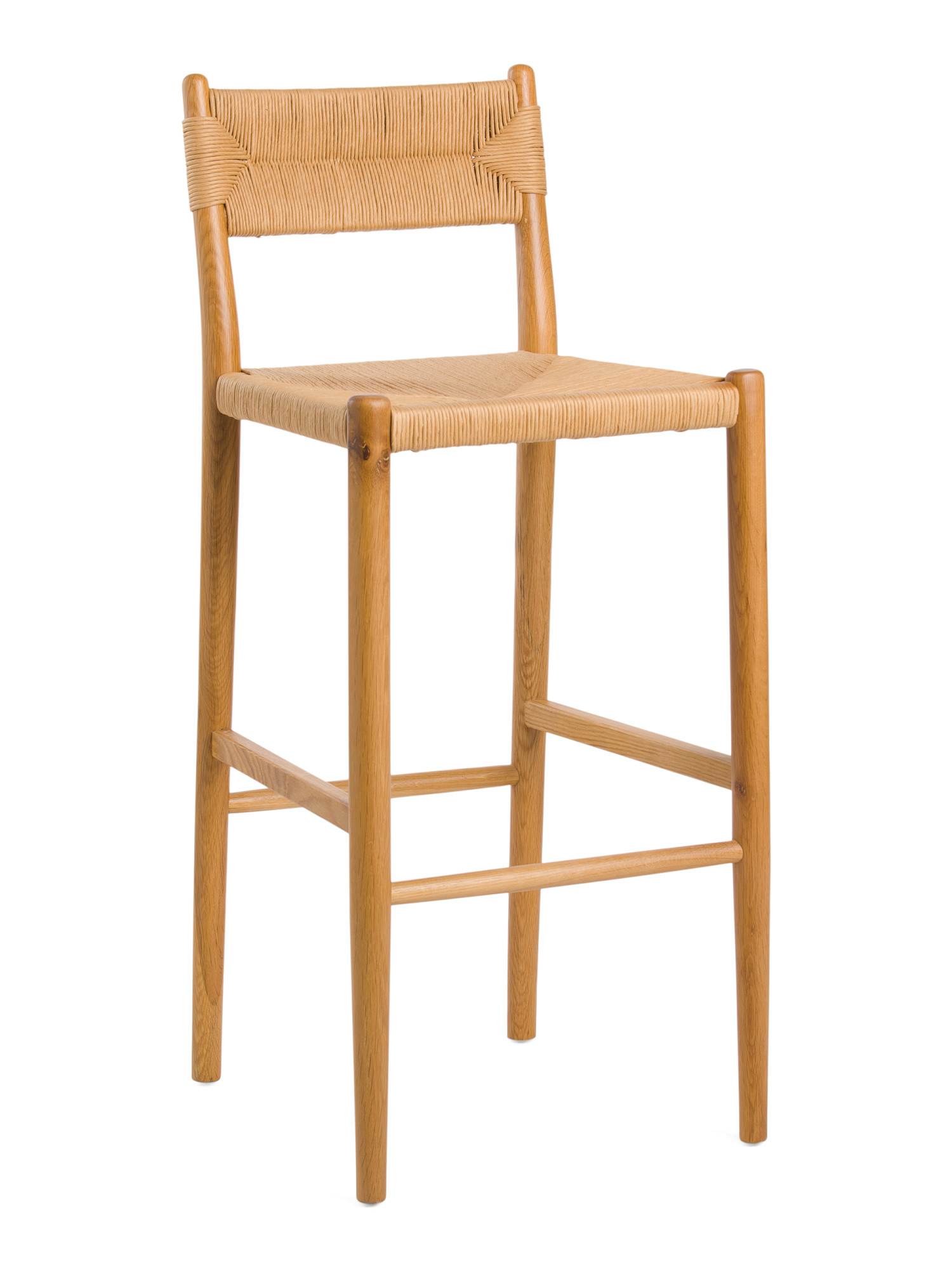 Solid Oak Esto Counter Stool | TJ Maxx