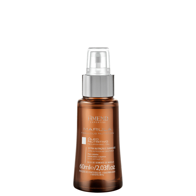 Amend Marula Fabulous Nutrition
        
            
                 - Óleo Capilar 60ml | Beleza Na Web (BR)