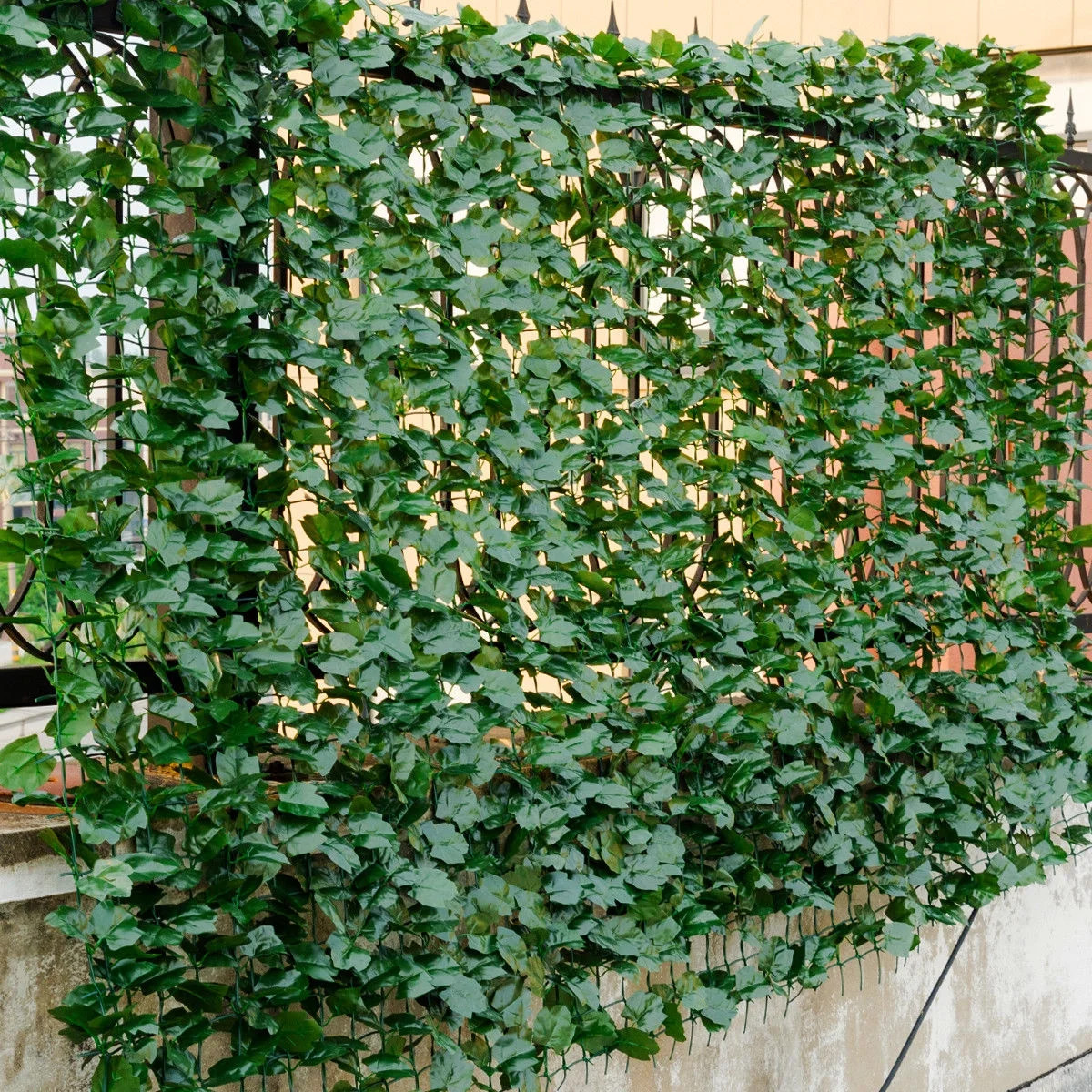 Costway 40''x95'' Faux Ivy Leaf Decorative Privacy Fence Screen Artificial Hedge Fencing | Walmart (US)