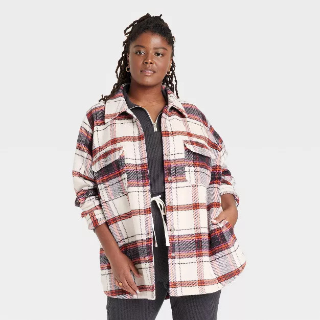 Women's Button-Down Shacket Blazer - Universal Thread™ | Target
