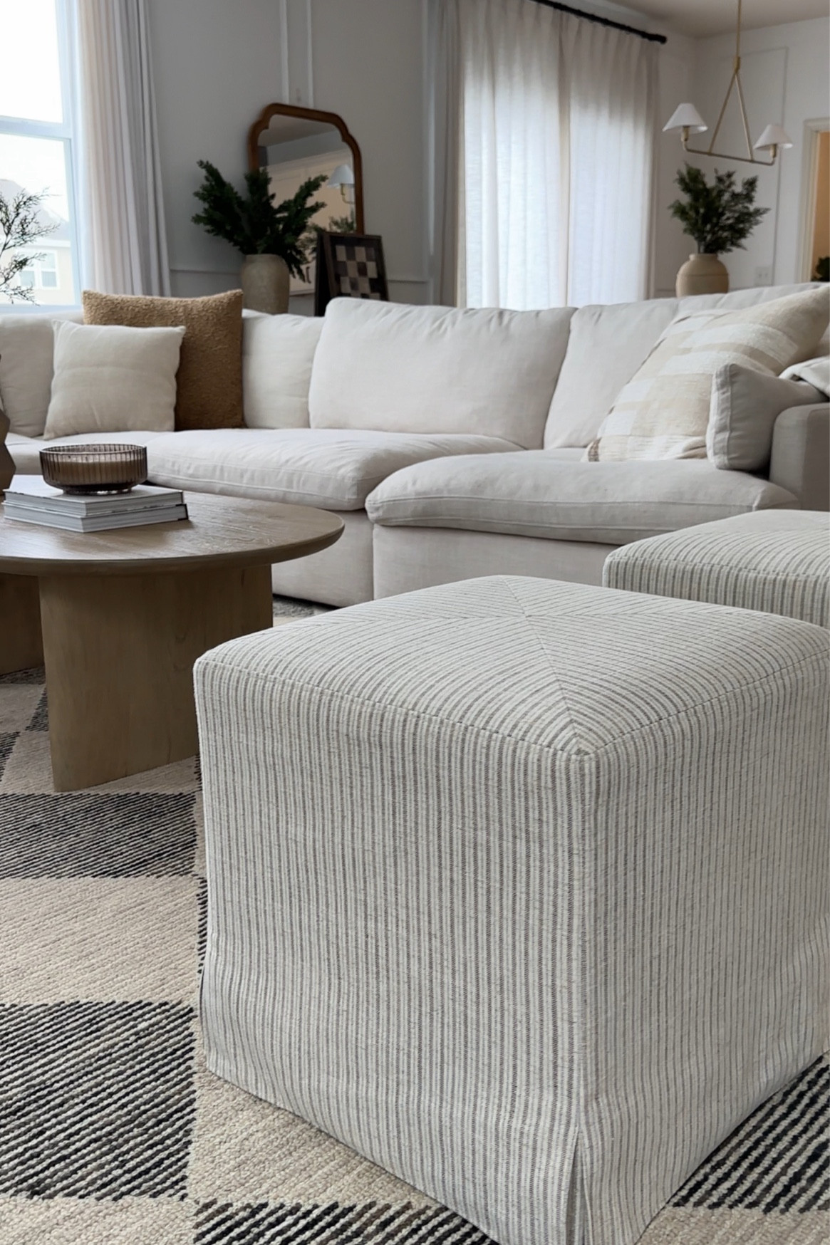 Set of 2 Woven Nesting Tables … curated on LTK