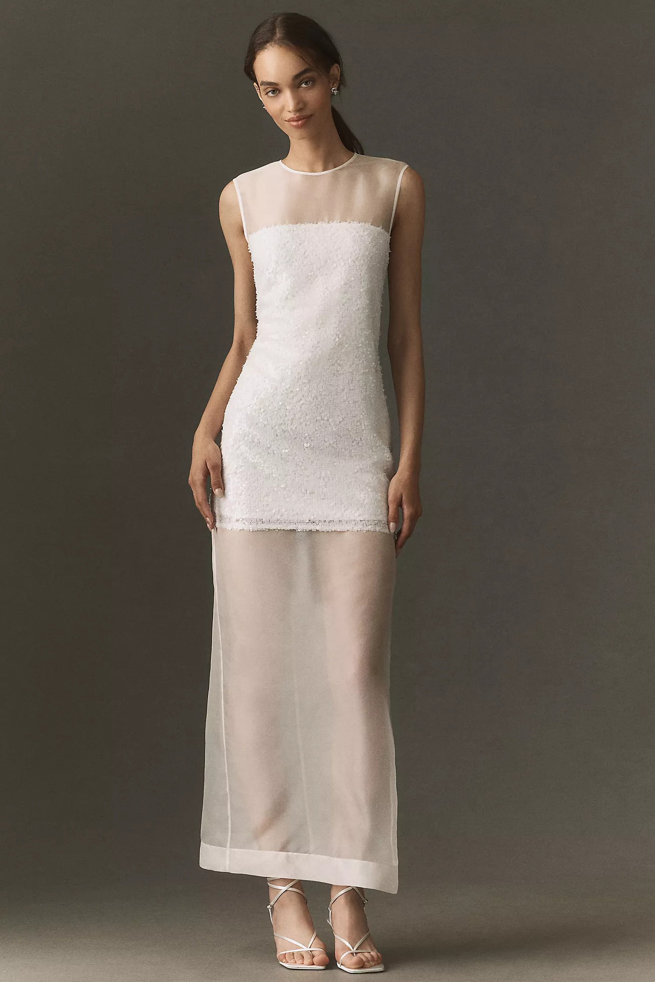 Shona Joy Amerie Silk Organza Maxi Dress | Anthropologie (US)