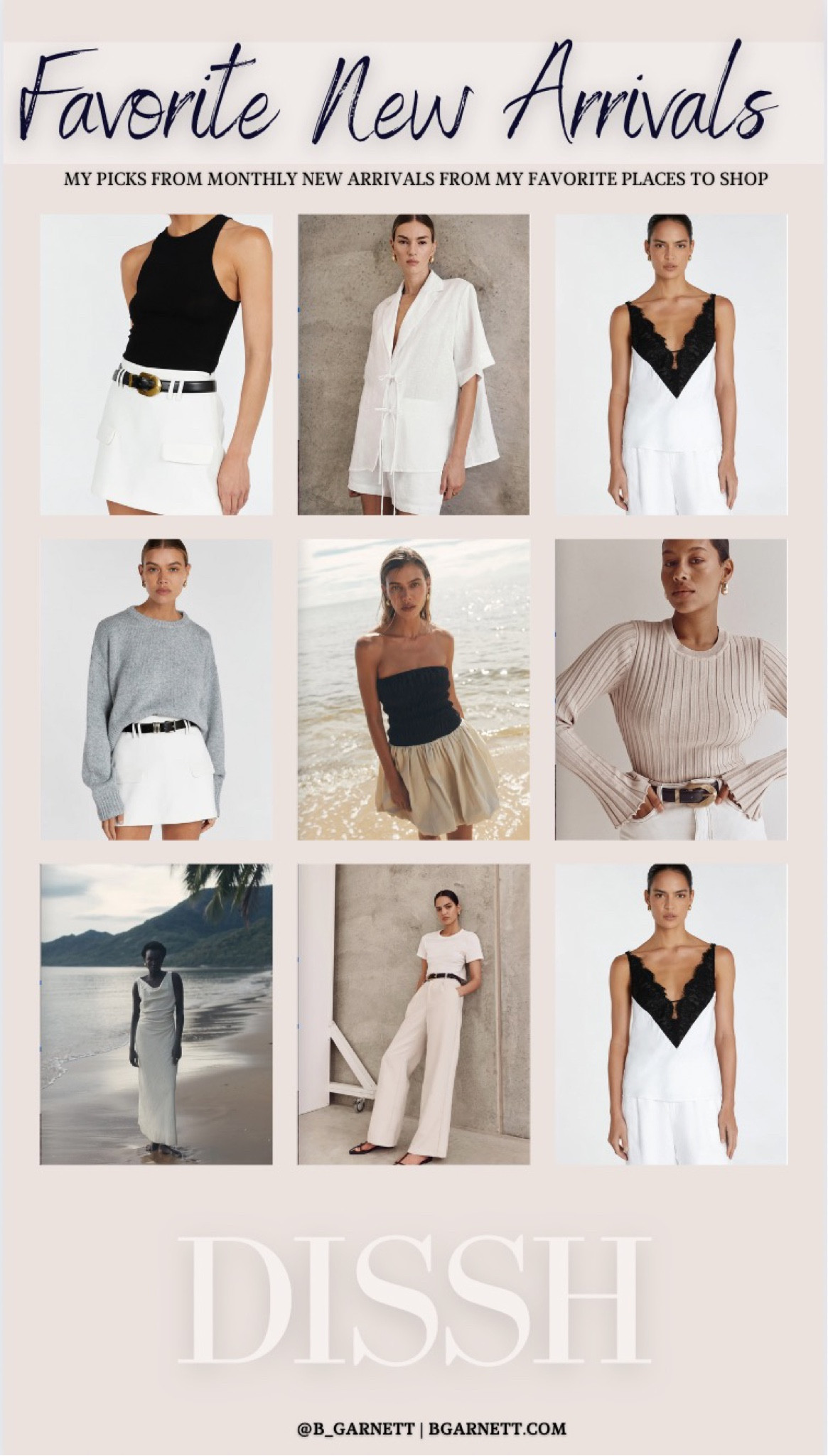 Dissh New Arrivals & Restocks 

Linen pants | linen skirt | dresses | vacation outfit | spring outfit | striped shirt 

#LTKeurope #LTKtravel #LTKstyletip