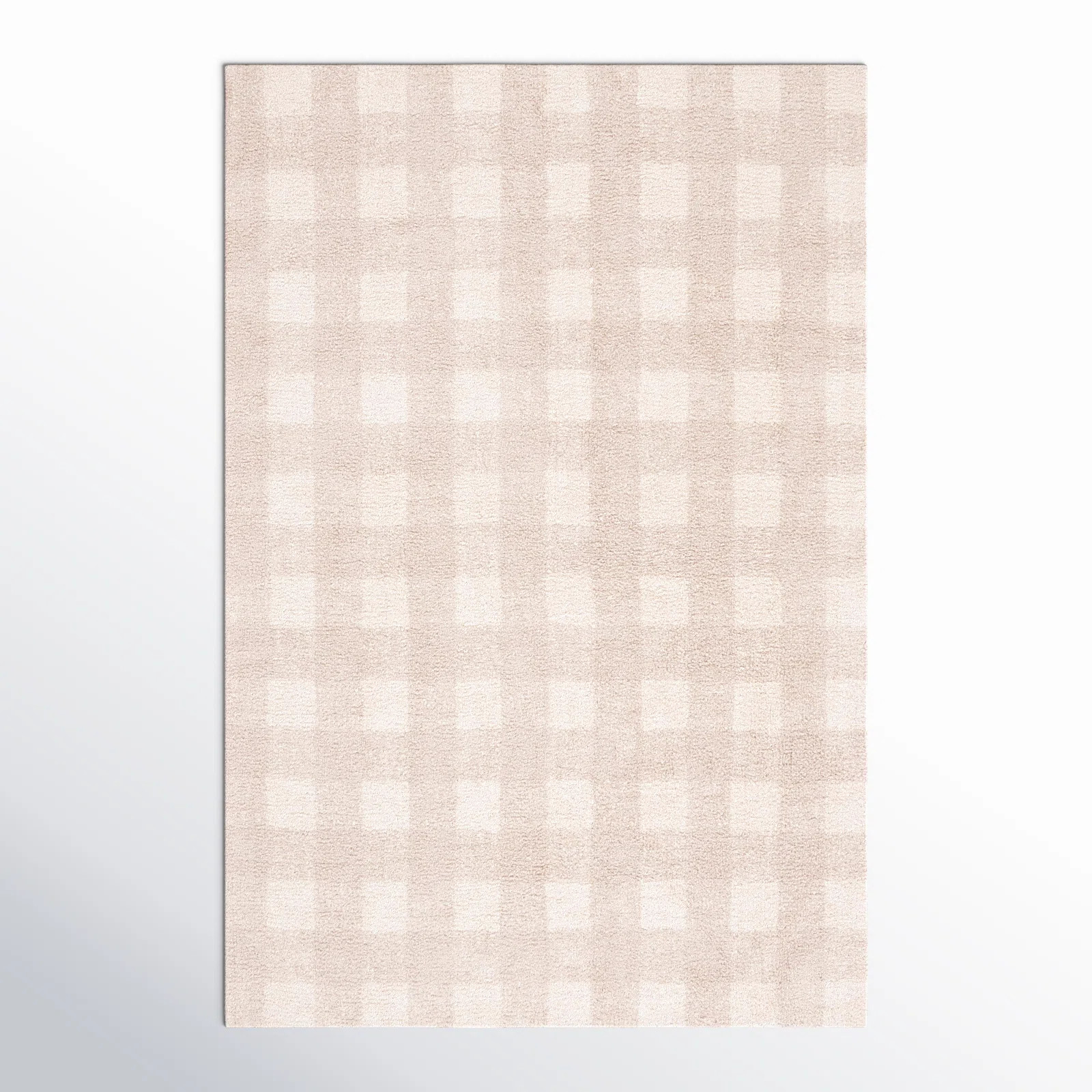 Barclay Plaid Hand Woven Flatweave Cotton Area Rug in Beige | Wayfair North America
