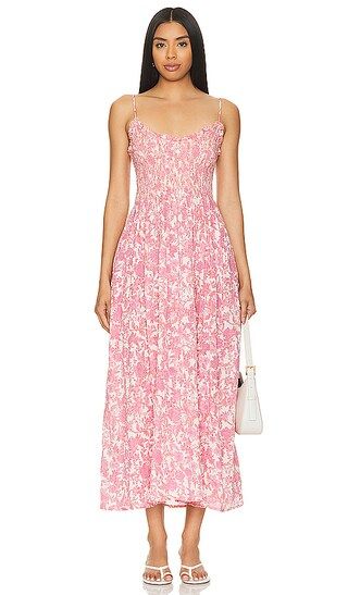 Sweet Nothings Midi Dress In Pink Combo | Revolve Clothing (Global)