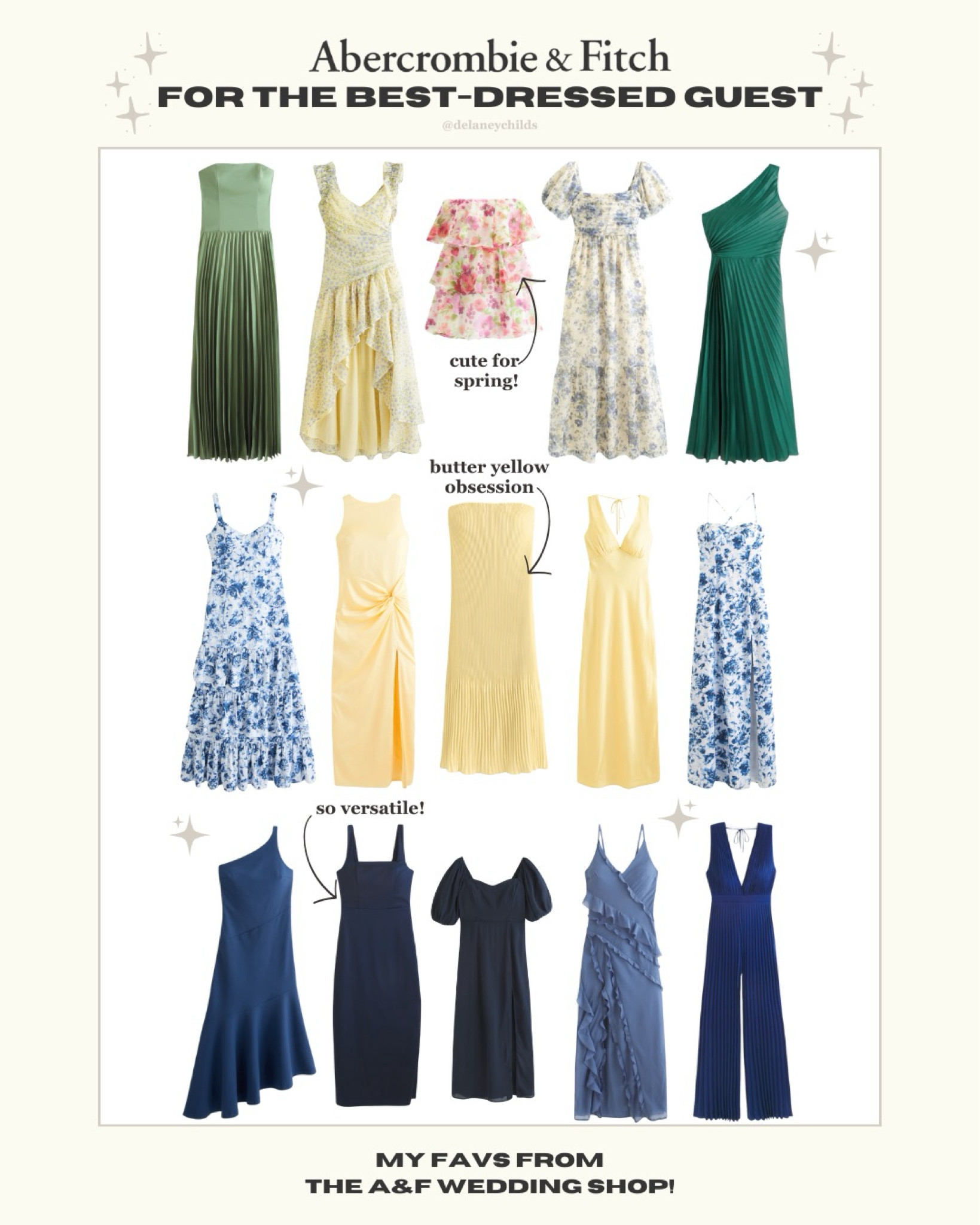 love these new pieces from @abercrombie Wedding Shop for the best dressed guest #ad 🥂✨🤍

Abercrombie is 20% off sitewide! 💍
Access the exclusive code “AFLTK” within the LTK creator app. The LTK Spring Sale is March 8th-11th! 

#LTKwedding #LTKSeasonal #LTKSpringSale