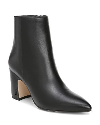 Women's Hilty Pointed Toe Block High-Heel Ankle Booties | Bloomingdale's (US)