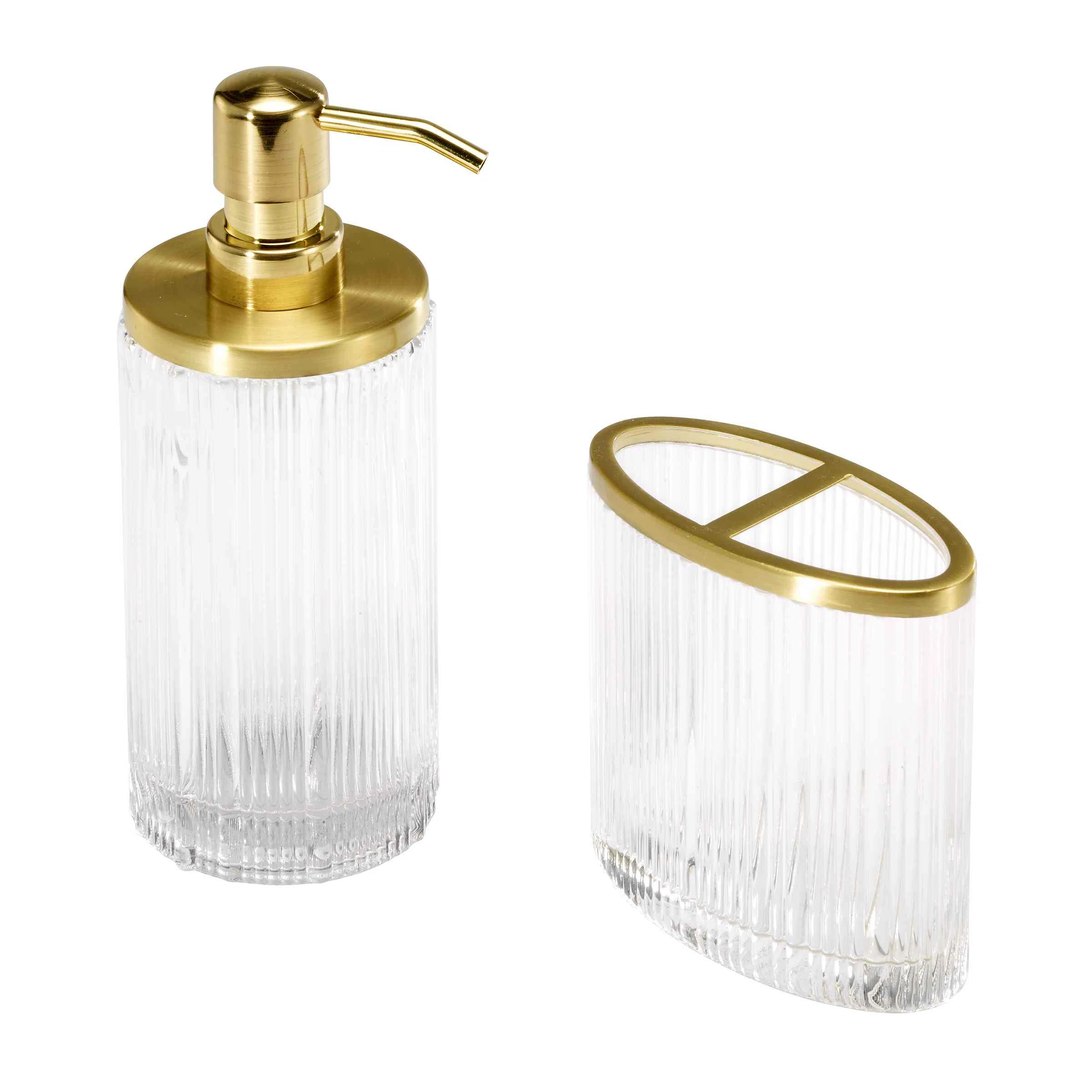 Nicole Miller Home Louise Bathroom Accessory Set | Wayfair | Wayfair North America
