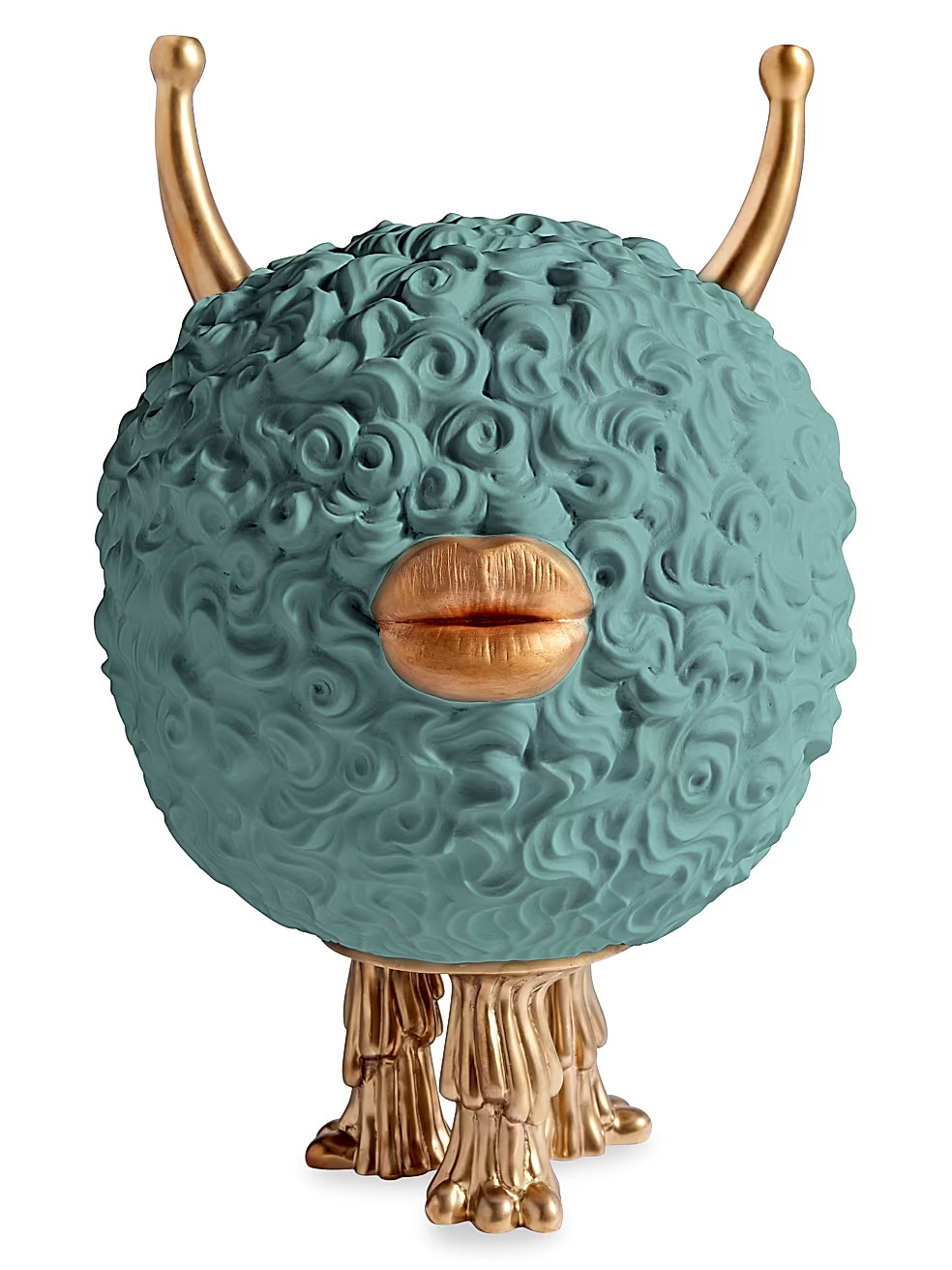 L'Objet Haas Celadon 24K Gold &amp; Porcelain Monster Incense Burner | Saks Fifth Avenue