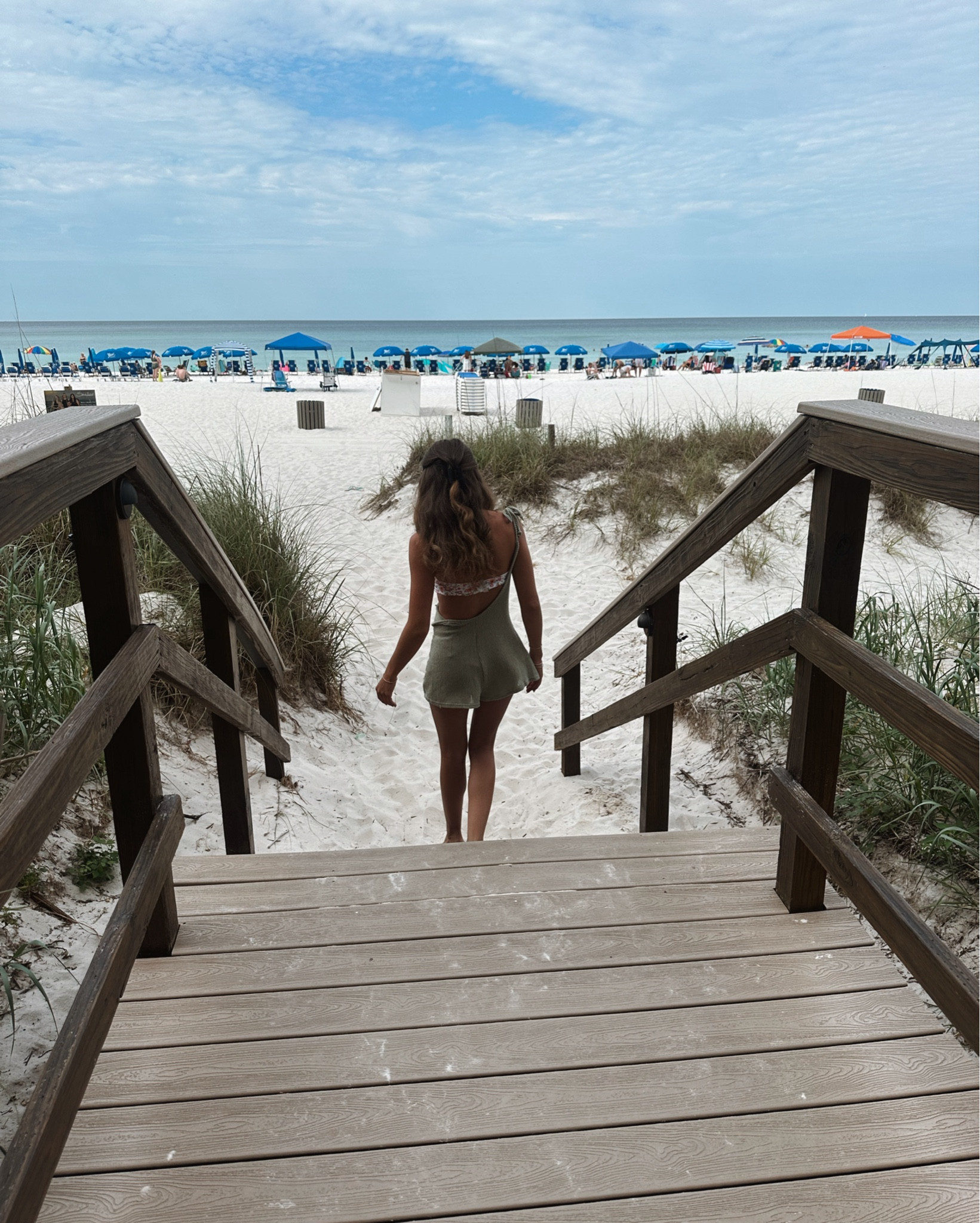 The cutest romper coverup!! They are sold out of the color I own but they have a “Stone” colored one that is perfect!! 🤍

#LTKU #LTKTravel #LTKSwim