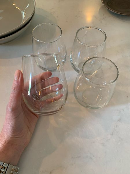 My favorite!! Stemless wine glasses- so affordable! Great bridal shower gift!

Wine glasses
Home
Home Decor
Kitchen 
Kitchen decor
Glasses 
Bridal shower gift
Dining room
Entertaining



#LTKFindsUnder50 #LTKWedding #LTKHome