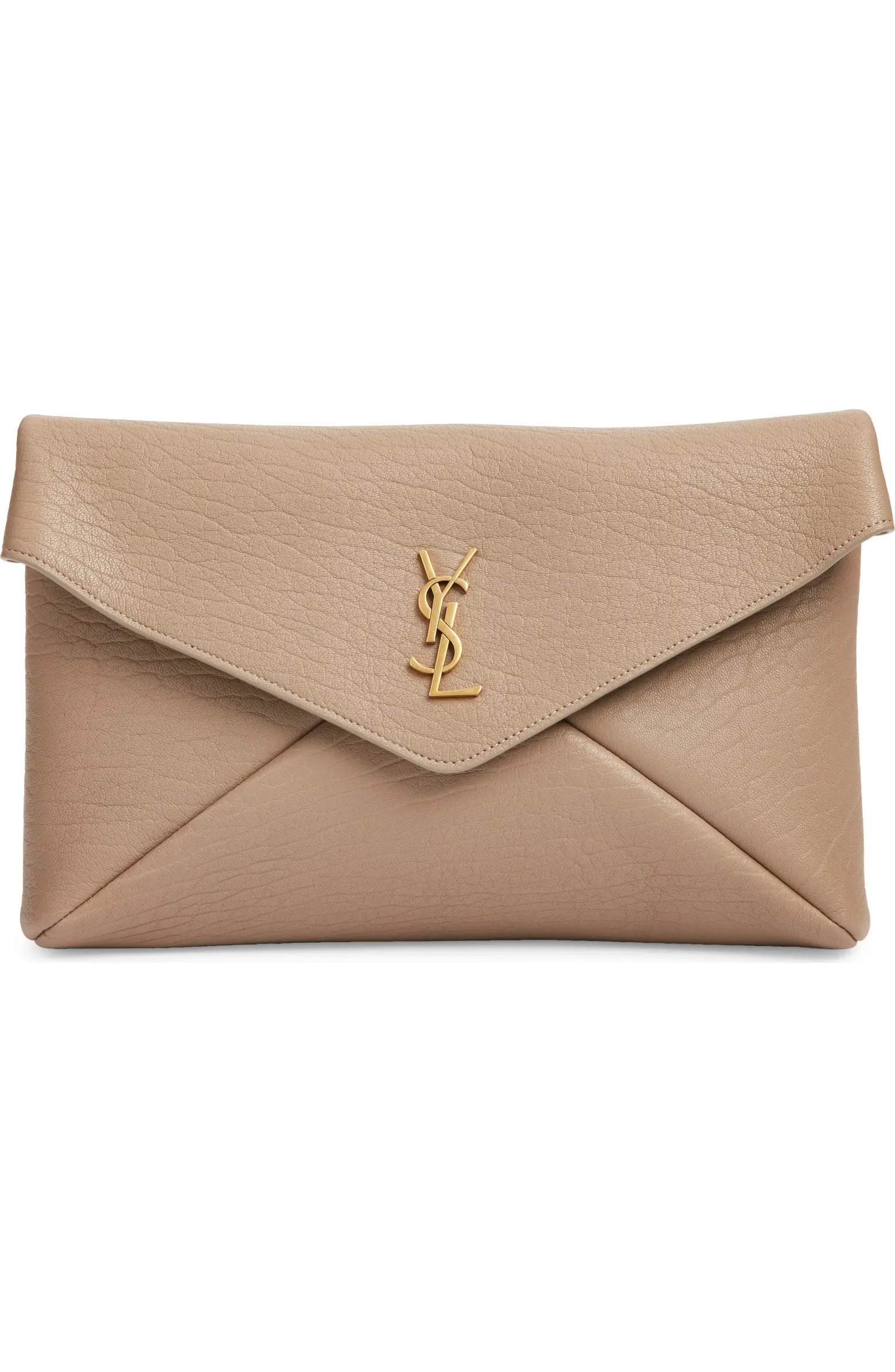 Large Cassandre Leather Envelope Clutch | Nordstrom