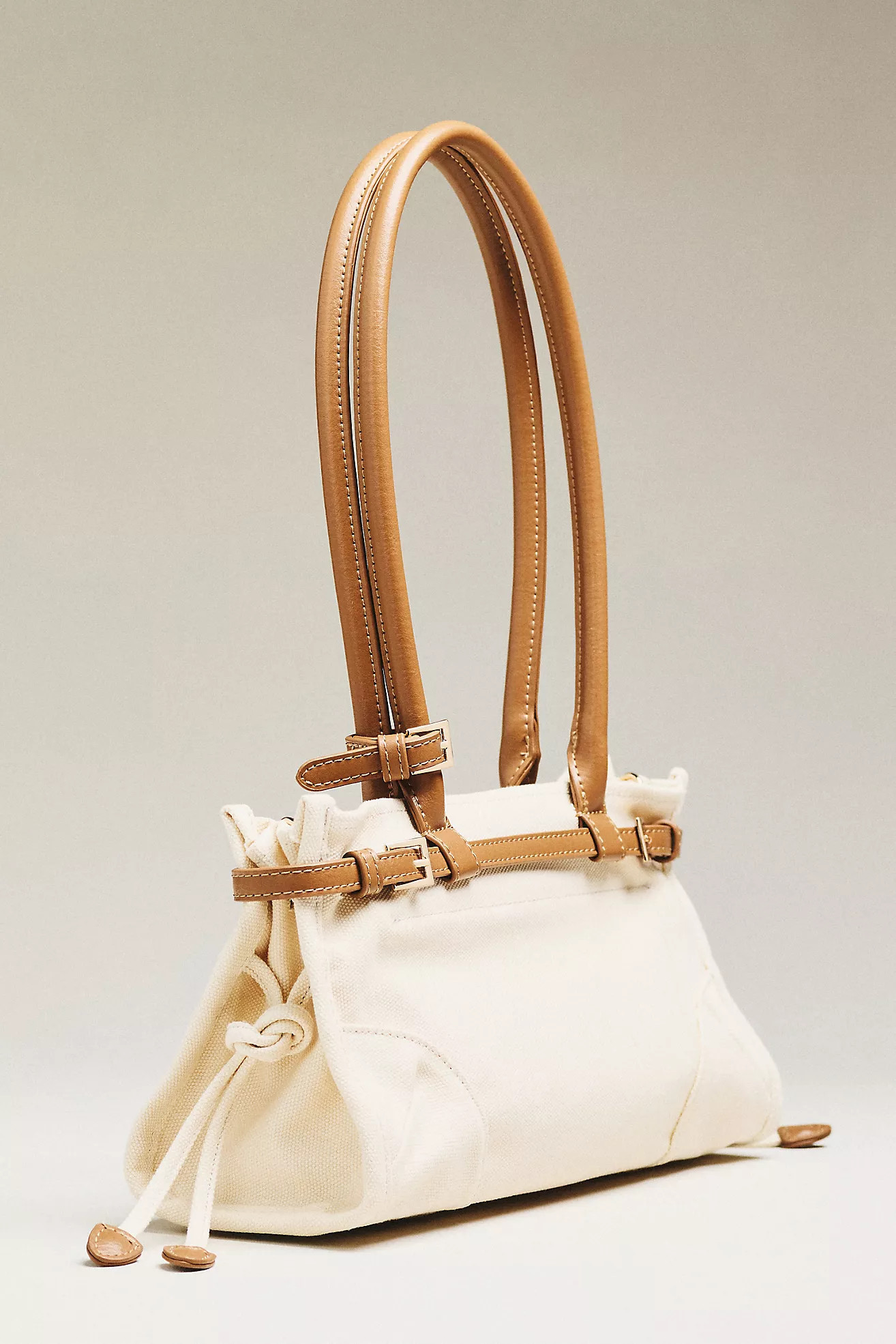 The Greer Structured Canvas Shoulder Bag | Anthropologie (US)