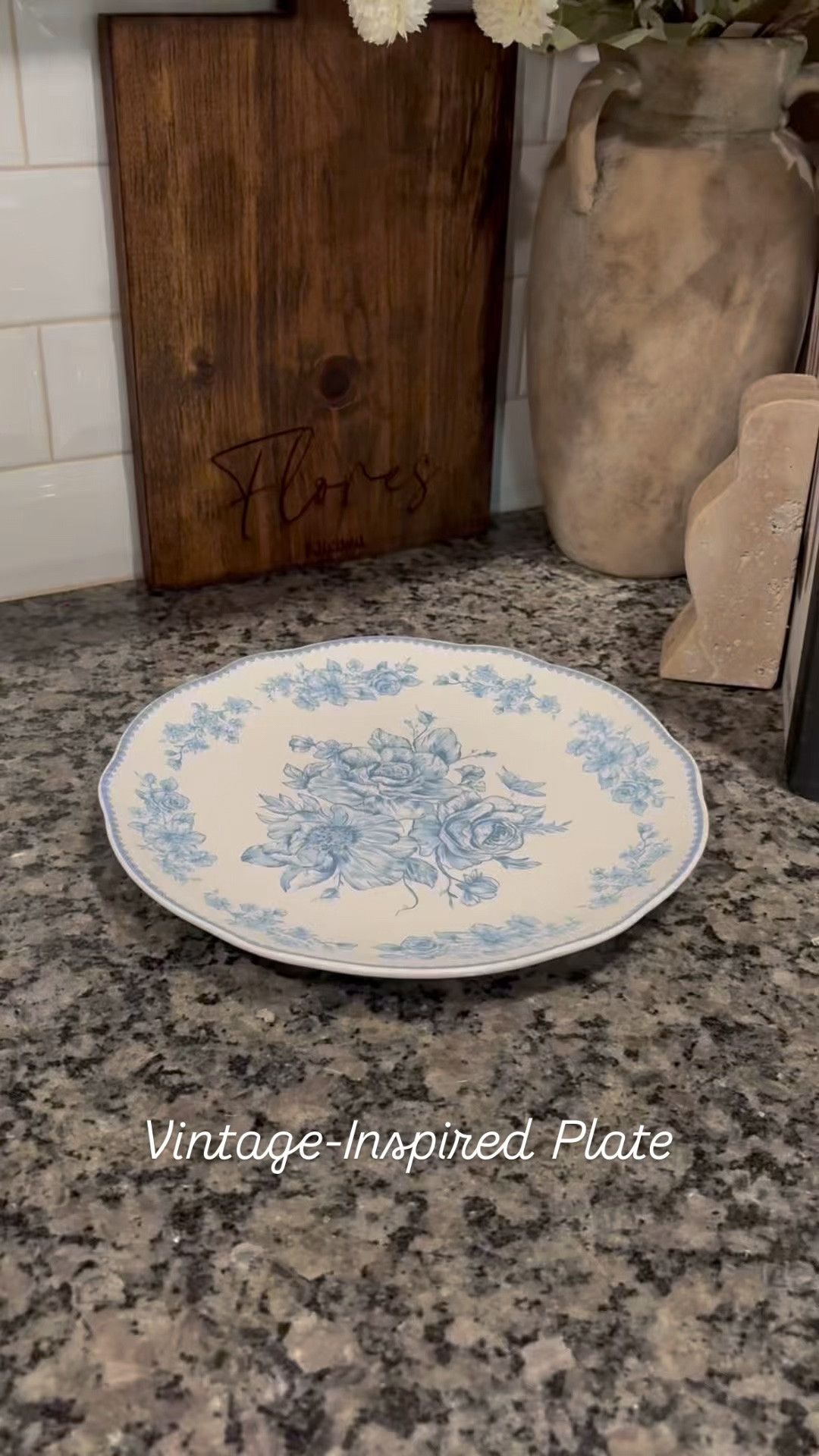 Charming vintage-inspired plate has a beautiful floral design. The elegant blue color will add a touch of charm to any special occasion. 
Love using mine as a dessert plate~so pretty!

#LTKHome #LTKActive #LTKdayinmylife