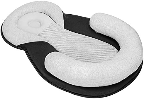 Baby Bed Newborn Lounger Infant Mattress Pillow Portable Adjustable Snuggle Nest Head Shaping Pil... | Amazon (US)