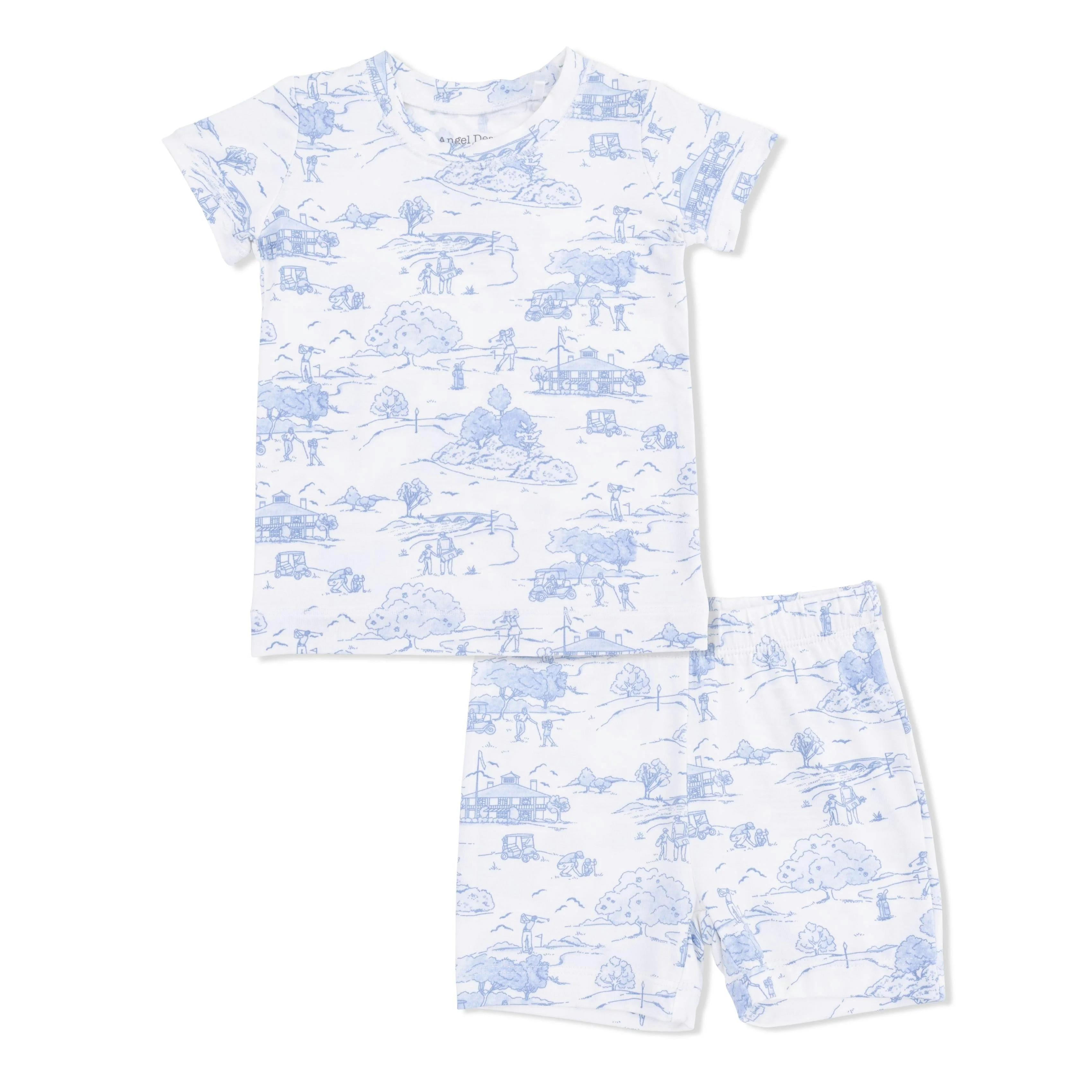 Golf Toile - Loungewear Short Set | Maisonette