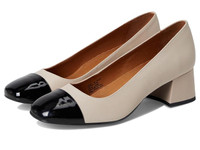 Click for more info about Miz Mooz Gilda Heels Women's Shoes Cream/Black : EU 36 (US Women's 5.5-6) B - Medium, Leather