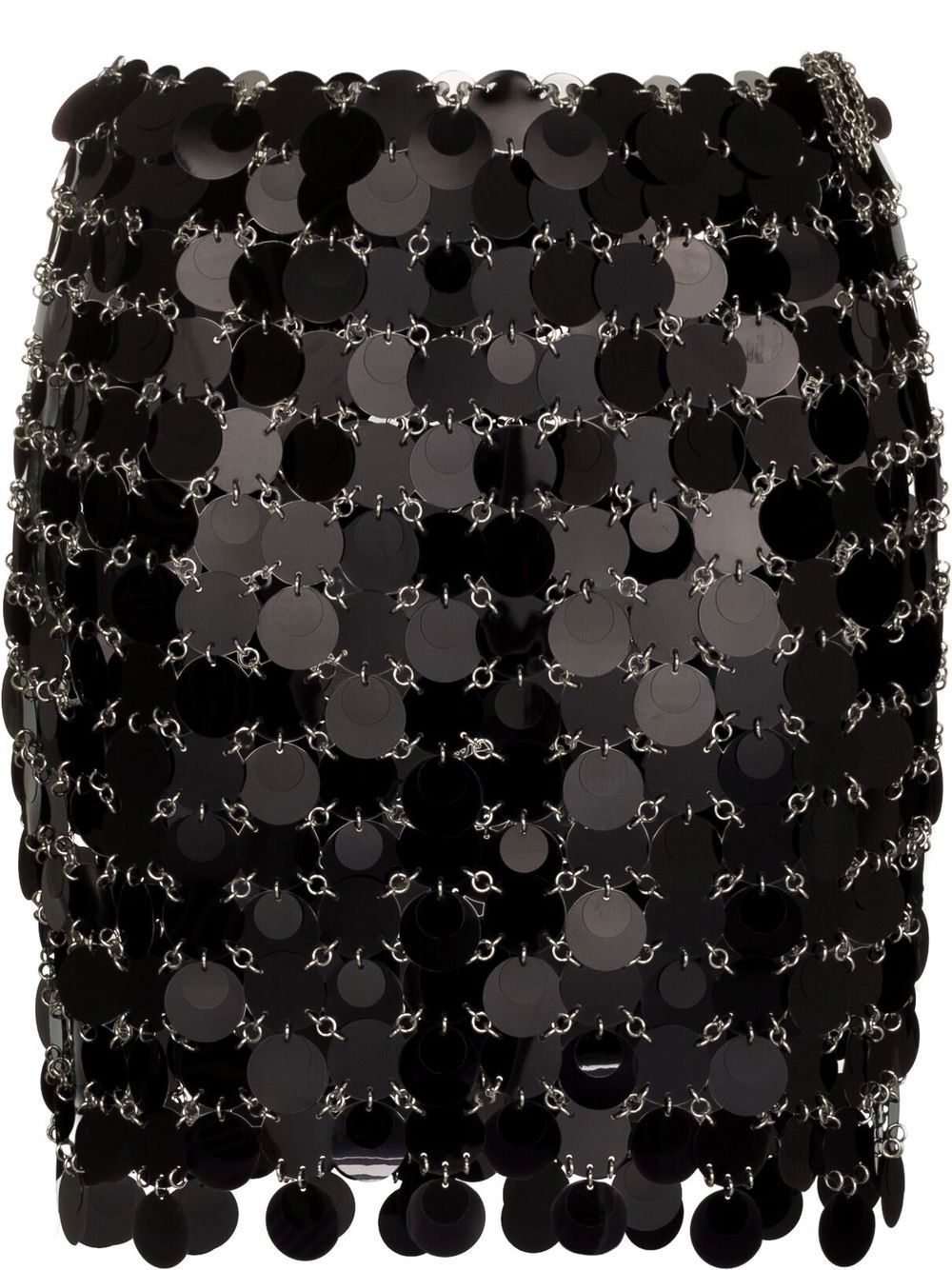 Paco Rabanne Sequin Embellished Mini Skirt - Farfetch | Farfetch Global