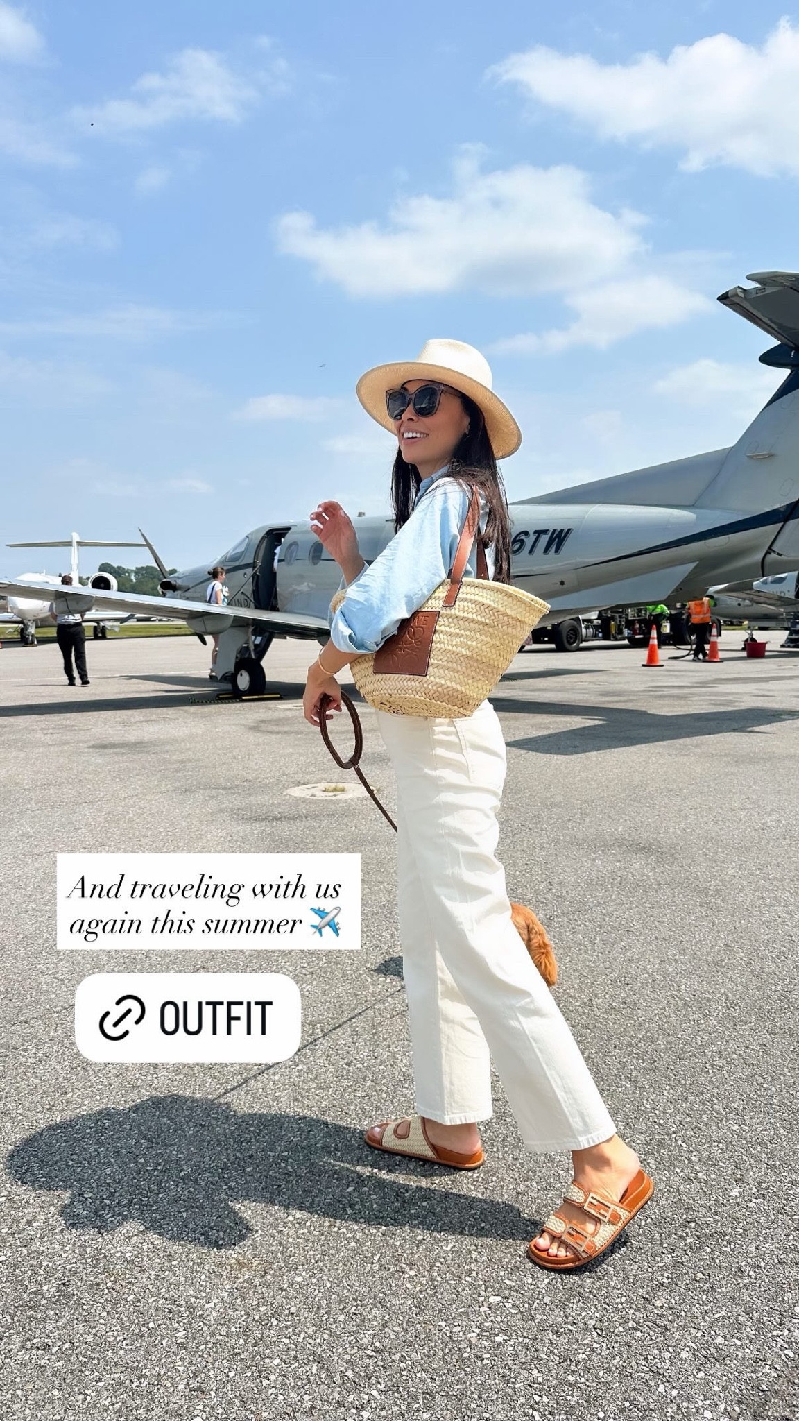 Travel outfit, ivory cream jeans, chambray shirt. 

#LTKSeasonal #LTKTravel #LTKootd