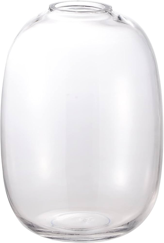 YANWE1 Clear Glass Vase, Large Glass Vase, Tall Flower Vase, Floor Vase, Modern Vase, Decorative ... | Amazon (US)