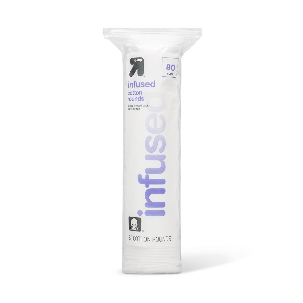 Infused Cotton Rounds - 80ct - up & up | Target