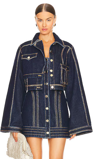 Valleybrook Jacket in Dark Indigo | Revolve Clothing (Global)