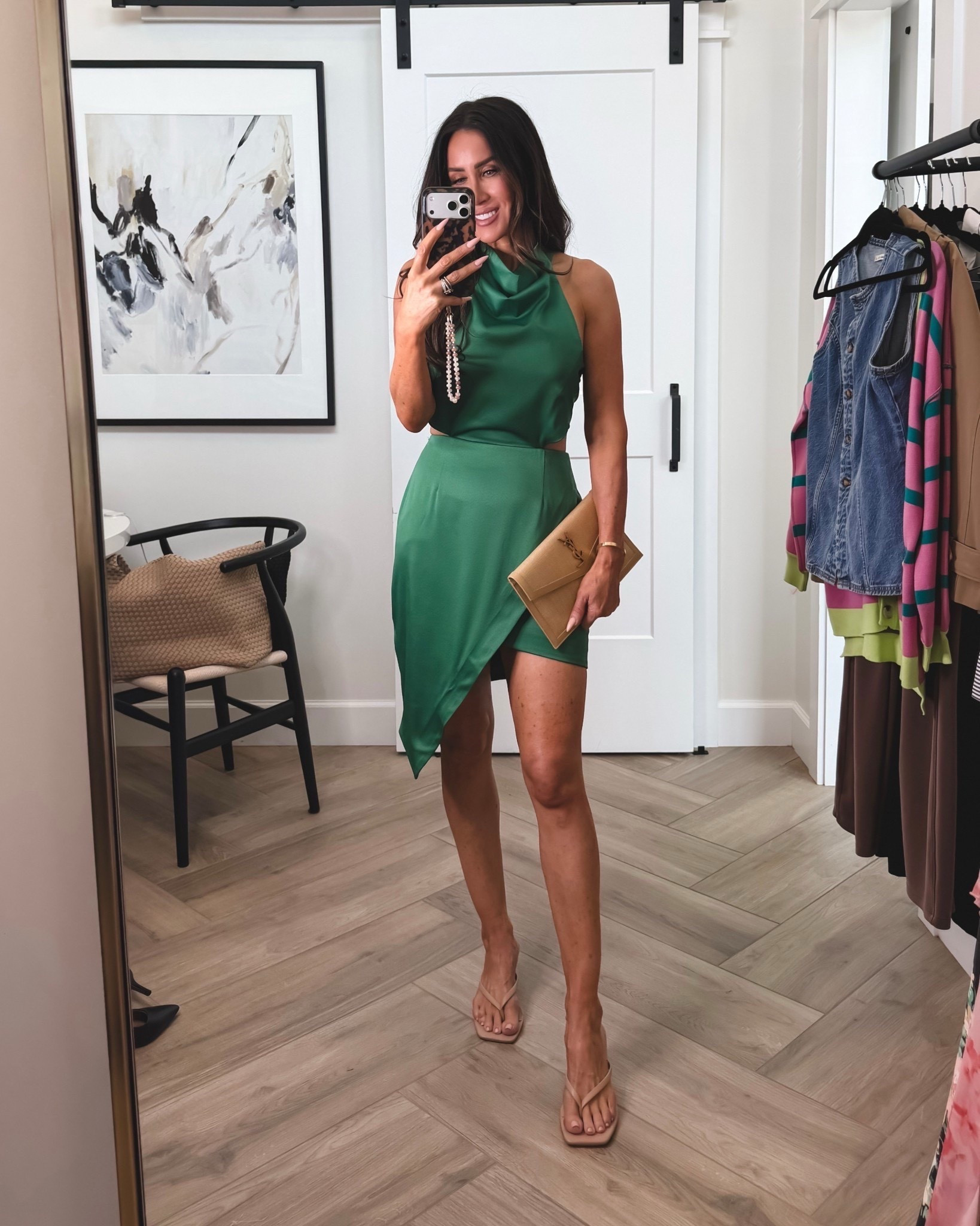 I wore this fabulous emerald green mini dress, Sz small last night, but I wore with different heels and a different bag(I’ll link) 
Date night dress, night out, wedding guest dress


#LTKmomlife #LTKU #LTKOver40
