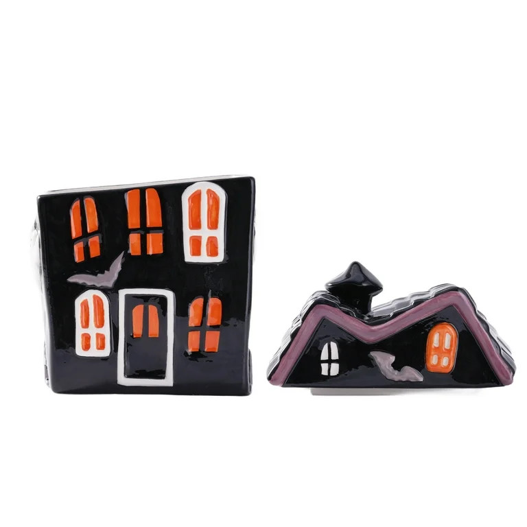 Way to Celebrate Halloween Haunted House Treat Jar, Food Storage - Walmart.com | Walmart (US)