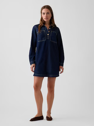 Denim Mini Shift Dress | Gap (US)