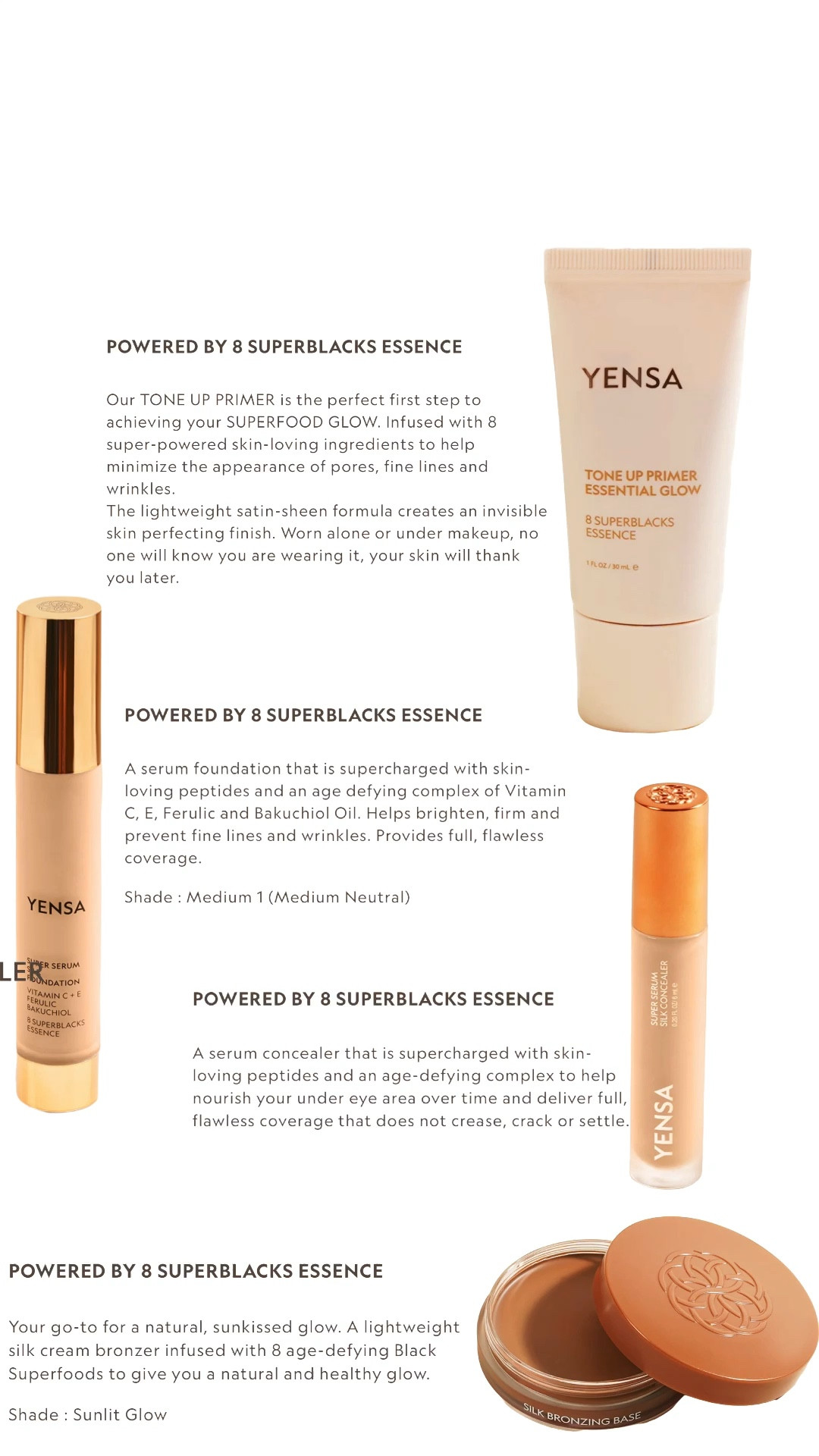 YENSA Beauty is pretty much all I’ve been using for the past 6 months. Skin care + Make up has literally transformed my skin! 

#LTKFestival #LTKbeauty #LTKxSephora