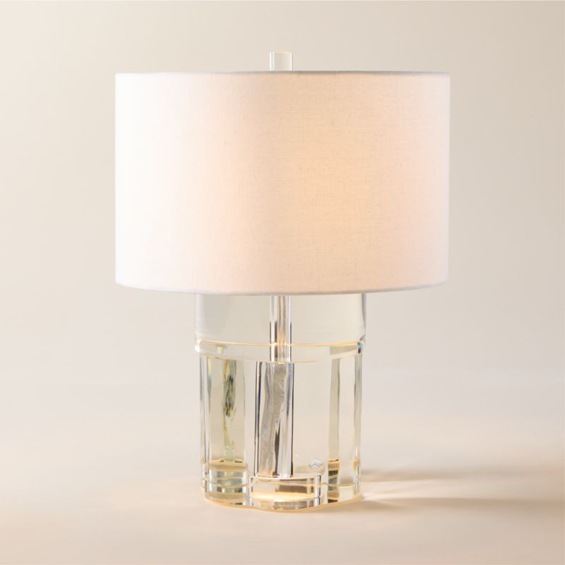 Walden Crystal Table Lamp Short + Reviews | CB2 | CB2