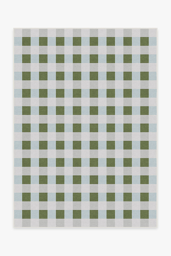 The Home Edit Sutton Moss Green & Blue Premium Rug | Ruggable