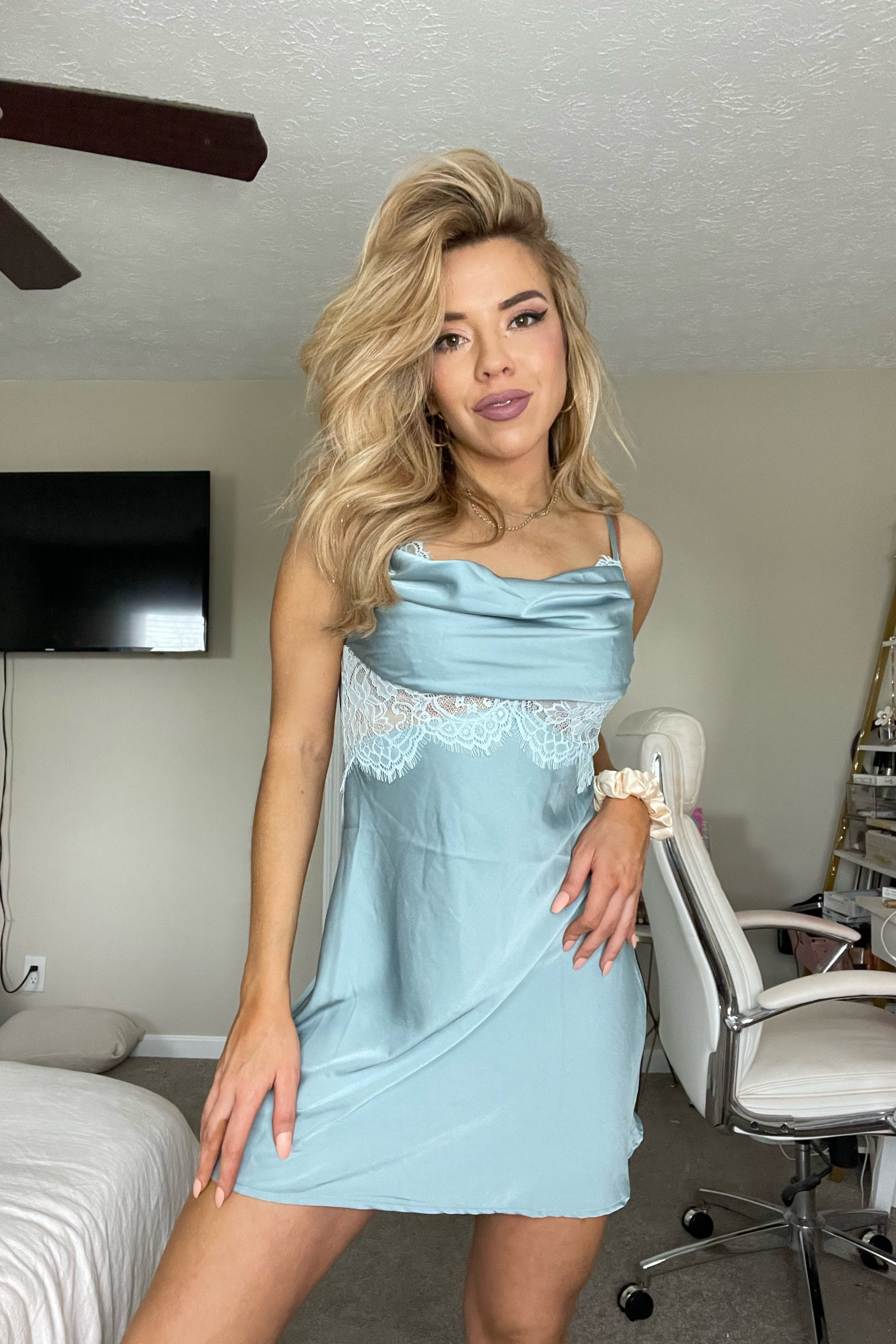 Spring dress from forever 21 wearing a size small 

#LTKFind #LTKSeasonal