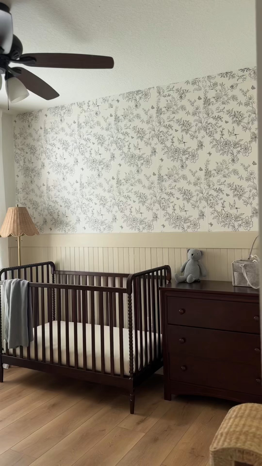 Our sweet baby corner 🤍 love this affordable but cute crib 🤍 #crib #babycrib #babyroom #newbornaccesories #naturepedic #deltachildren 

#LTKKids #LTKHome #LTKBaby