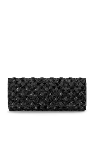 Kira Hotfix Clutch in Black | Revolve Clothing (Global)